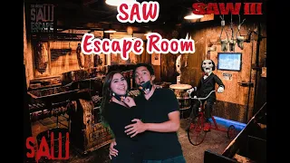 SAW ESCAPE ROOM LAS VEGAS (VLOG/REVIEW) 2020 | Ben and Bri