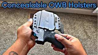 CONCEALABLE OWB HOLSTERS THAT SHIP QUICKLY AND ARE PRICED FAIR