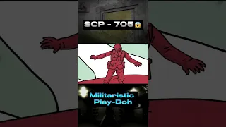 SCP-705 : Militaristic Play-Doh😨⚔ Part 1 #scp #scpfoundation #viral #shorts #animation