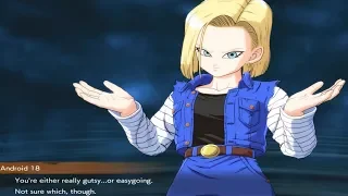 Dragon Ball FighterZ - All Android 18 Special Cutscenes (Event Links) Android 17 relationship & More