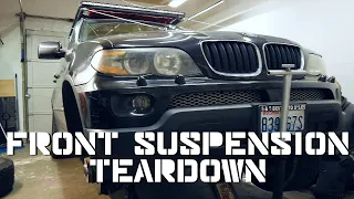 BMW X5 (E53) Front End teardown (Part 1)