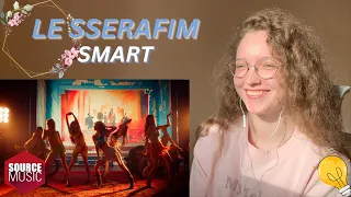 Реакция на LE SSERAFIM (르세라핌) 'Smart' OFFICIAL MV | Reaction
