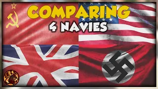WT || Comparing all 4 Naval powers in War Thunder