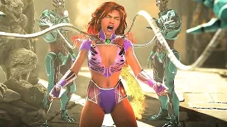 Injustice 2 All Super Moves on Starfire Kory Anders 4k Ultra HD 2160p