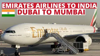 Emirates Airlines to India | Dubai to Mumbai | B777-300ER | Emirates Economy class | Trip report
