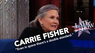 Carrie Fisher: Even In Space There's A Double Standard For Women