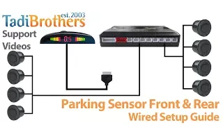 Backup Parking Sensor installation guide