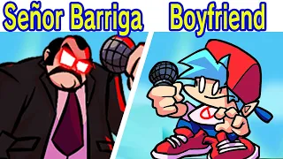 Friday Night Funkin’  Vs Señor Barriga vs Boyfriend - (FNF Mod/Difícil)