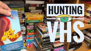 Down and dirty! Hunting for VHS at a dusty old thrift shop.