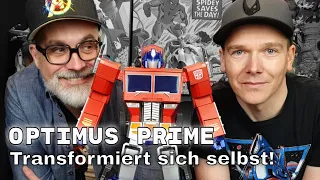 Optimus Prime transformiert sich selbst! | robosen auto converting Transformers | Der Cave Talk