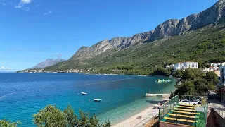 Chorvatsko - Gradac, Brist, Podaca 2023 (electric scooter ride/na kolobezce)