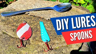 DIY Fishing Spoon Made From a Regular Teaspoon