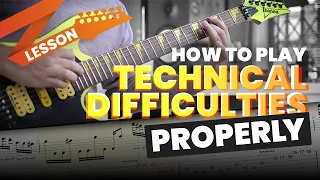 How to play Technical Difficulties Properly! (with Tabs)