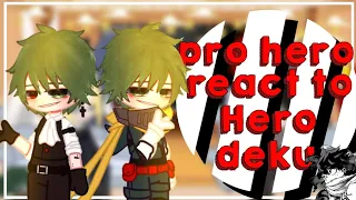 pro Hero react to Hero deku||villain deku AU||mha/bnha||credits on description||by:kreyyluvv