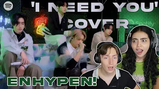 Music Producer and K-pop Fan React to ENHYPEN covers “I NEED U” by BTS | K-Pop ON! First Crush