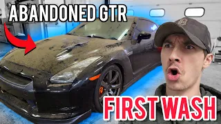I Found an Abandoned Nissan GTR & Detailed it