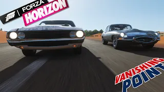 Vanishing Point (1971) - Dodge Challenger vs. Jaguar #ForzaHorizon4 #vanishingpoint