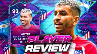 5⭐4⭐ 93 FLASHBACK CORREA SBC PLAYER REVIEW | FC 24 Ultimate Team