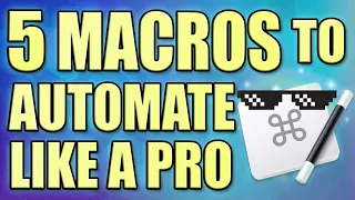 5 Pro Tools Macros YOU Should Be Using! Keyboard Maestro Automation