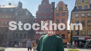 Путешествие в Стокгольм на пароме в конце лета 2022