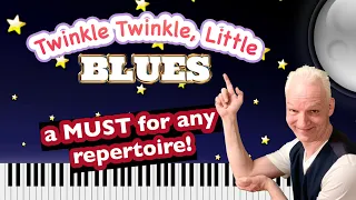 Twinkle Twinkle Little Star, Bluesy & Swinging, Piano Tutorial