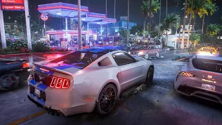 GTA V Next-Gen Realistic Night + Thunderstorm Weather Gameplay on RTX™ 3090 4K Ray Tracing