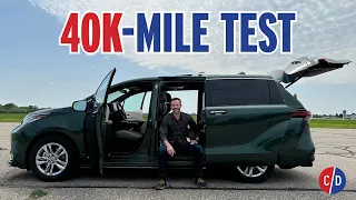 What We Learned After Testing a Hybrid Toyota Sienna Over 40,000 Miles | Car and Driver
