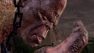 God of War 3 Remastered (PS5) - Kratos Vs Cronos Boss Fight Scene (4K 60FPS)