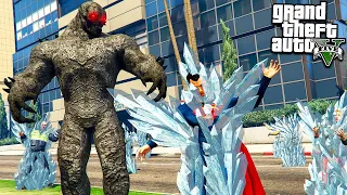 ДУМСДЭЙ ПРОТИВ СУПЕРМЕНА В ГТА 5 МОДЫ! DOOMSDAY VS SUPERMAN ОБЗОР МОДА В GTA 5! ИГРЫ ВИДЕО MODS