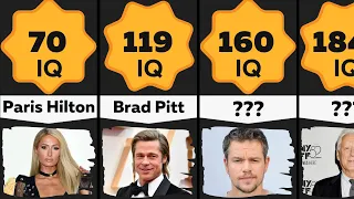 Comparison: Hollywood Actors Ranked By Intelligence | Smartest Actors With Highest IQ