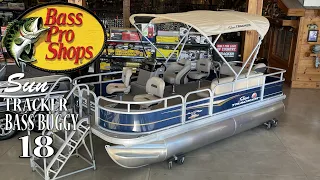 This Pontoon is a Catfishing Dream Rig!! Tracker Bass Buggy 18! at Bass Pro Shops