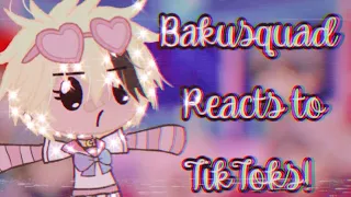 ☁️ Bakusquad Reacts to TikToks! |1000+ Subs Special! | Kiribaku | Shinkami ☁️