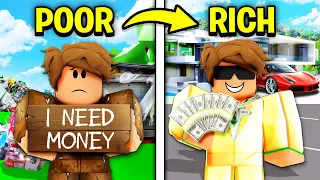 I Became RICH for 24 HOURS in Brookhaven RP! (Marathon)