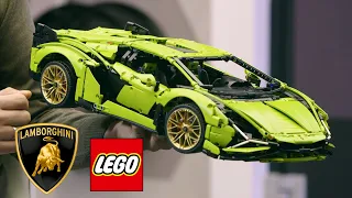 LEGO Technic Lamborghini Sián Reveal + Behind the Scenes! Set 42115