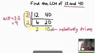 Find LCM of Two Numbers