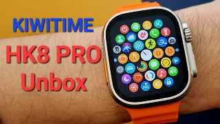 KIWITIME HK8 PRO Ultra Smartwatch Unbox with New Chipset & High Refresh Rate-Best Watch Ultra Copy?