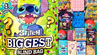 Stitch BIGGEST Blind Bag ASMR Unboxing