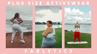 Fabletics Plus Size Activewear Haul + Try On | New Extended Sizes?!