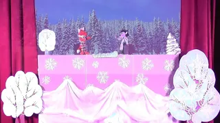 Кукольный спектакль "Новогодние приключения в зимнем лесу."