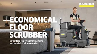 Karcher BD 50/70 R Classic - Ride on Floor Scrubber | Excellent Floor Cleaning Results