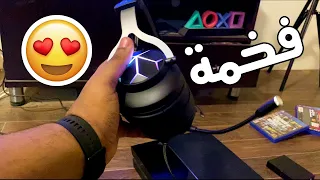 انبوكسنق | سماعة رخيصة وحلوة للبلايستيشن 4 و بلايستيشن 5 واكسبوكس 😍 | TiT HeadSet