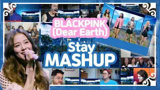 BLACKPINK Performs 'Stay' | Dear Earth reaction MASHUP