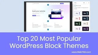 Top 20 Most Popular WordPress Block Themes