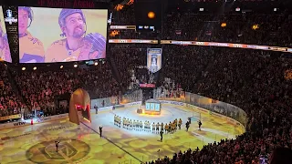 Vegas Golden Knights vs Seattle Kraken 10/10/23 Stanley Cup Season Opener at T-Mobile Arena.