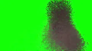 Avengers EndGame Disintegration Effect Green Screen with sound  Disintegration Particle. Ultra