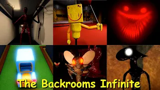 ROBLOX - The Backrooms Infinite (ALL LEVELS) Full Playthrough Gameplay