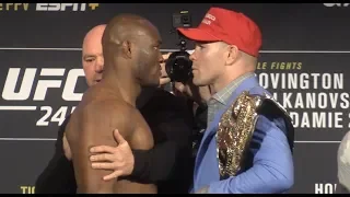 UFC 245 Face-Offs: Colby Covington vs Kamaru Usman Tense Staredown