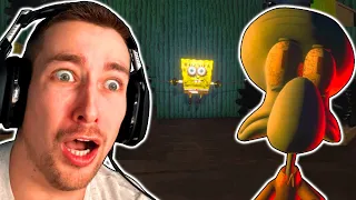 Don't Play This EVIL Squidward Horror Game At Night! (Sinister Squidward)