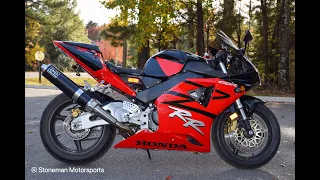 2003 Honda CBR954rr Fireblade Ride and Review   HD 1080p