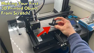 Making your first 3d printed object from scratch - full tutorial!